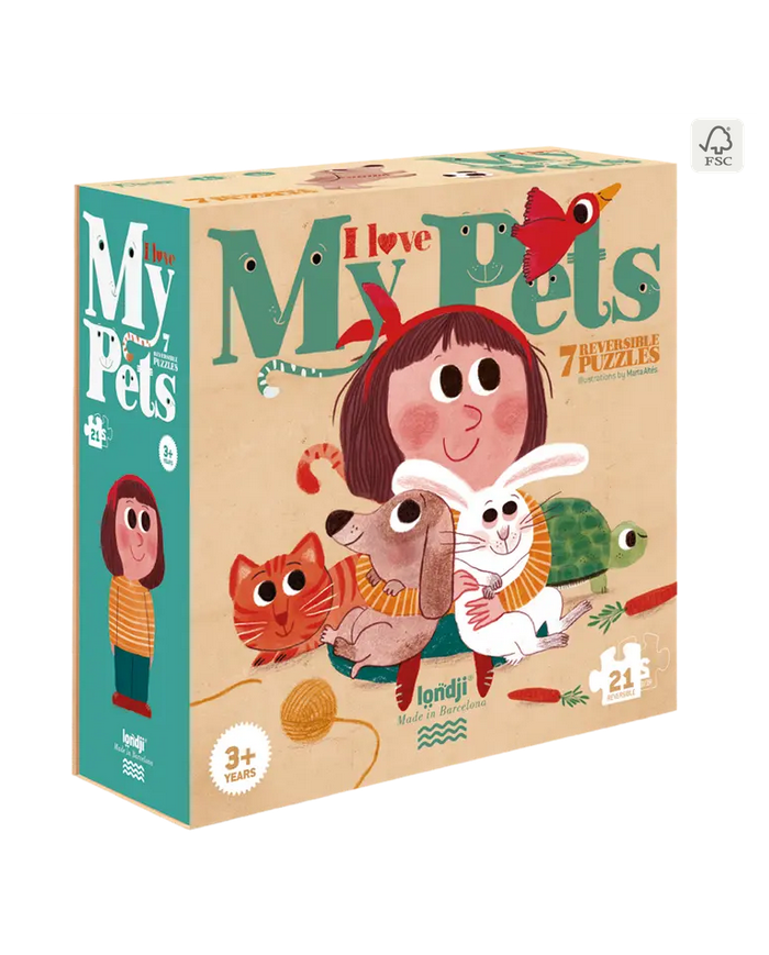 LONDJI - Puzzle - I love my pets