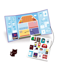 DJECO - Stickers repositionnables - La Maison