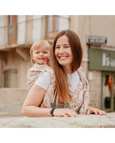 NEOBULLE - Écharpe SeaCell - Azalée Nude / 4m60