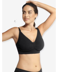 CARRIWELL - Soutien-gorge maternité et allaitement - Gel-Support - Noir