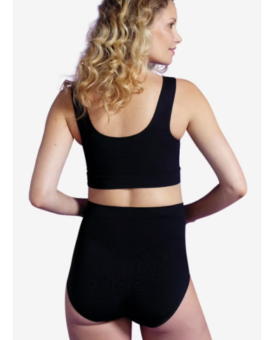 CARRIWELL - Culotte de grossesse sans coutures - Noir