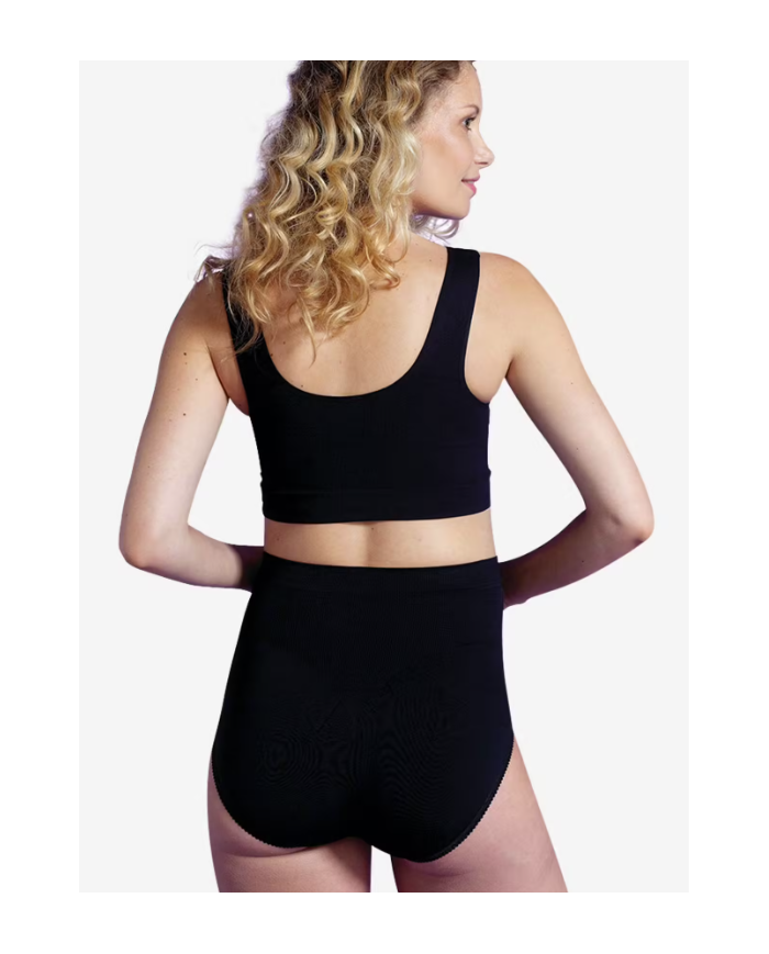 CARRIWELL - Culotte de grossesse sans coutures - Noir CARRIWELL - Culotte de grossesse sans coutures - Noir