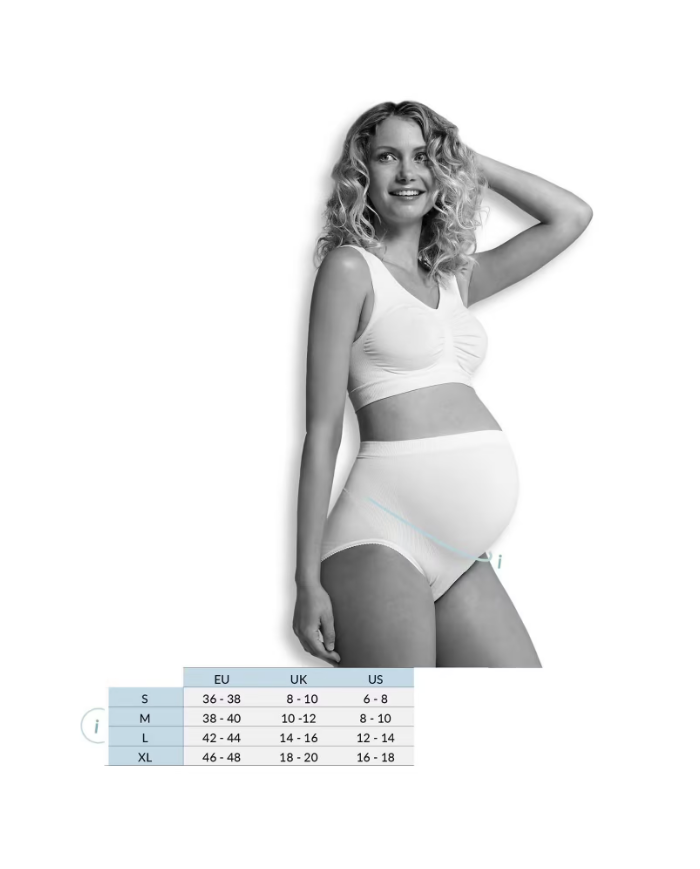 CARRIWELL - Culotte de grossesse sans coutures - Noir CARRIWELL - Culotte de grossesse sans coutures - Noir