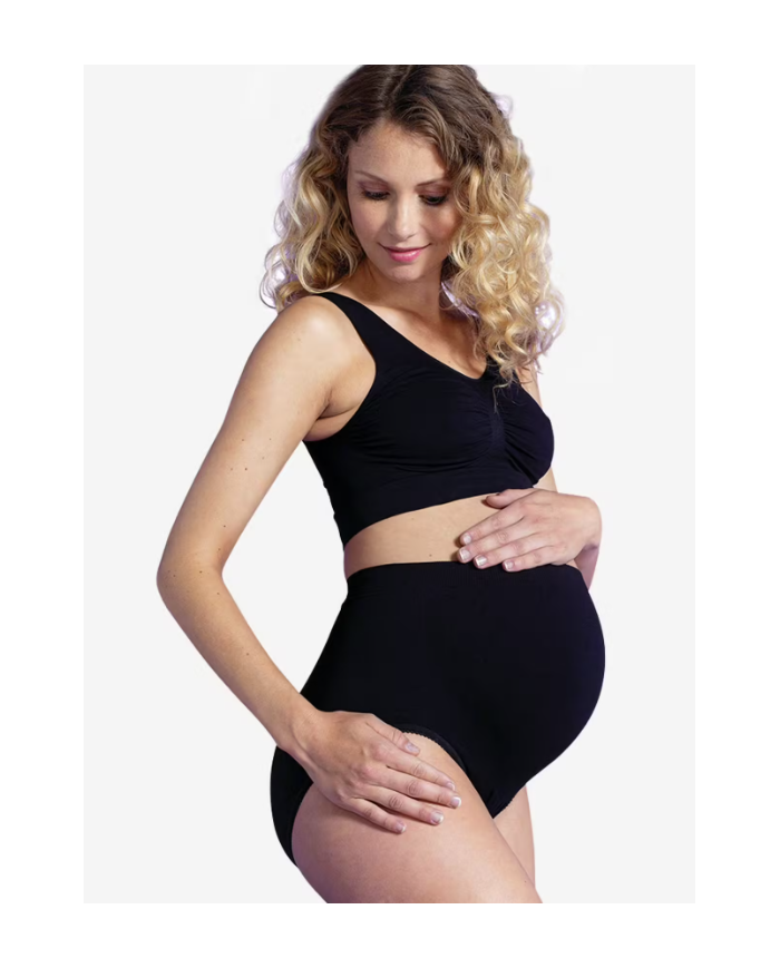 CARRIWELL - Culotte de grossesse sans coutures - Noir CARRIWELL - Culotte de grossesse sans coutures - Noir