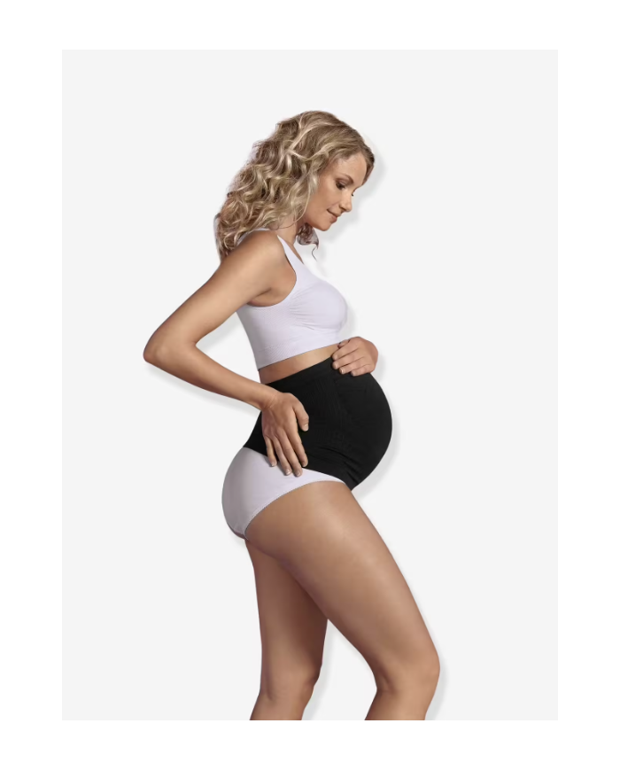 CARRIWELL - Bandeau de grossesse sans couture - Noir