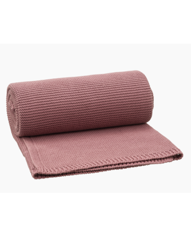 FRESK - Couverture en tricot - Rose down FRESK - Couverture en tricot - Rose down