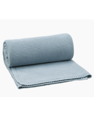 FRESK - Couverture en tricot - Rose down