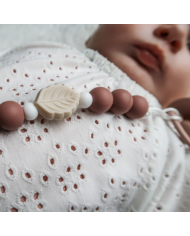 CHEWIES&MORE - Attache-tétine en silicone - Leaf
