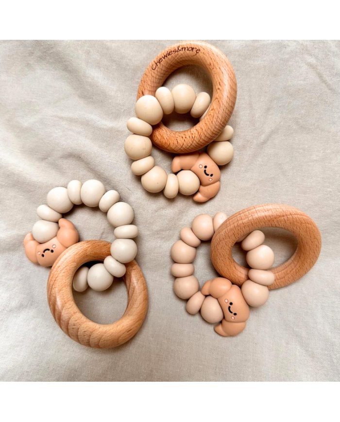 CHEWIES&MORE - Hochet de dentition - Croissant