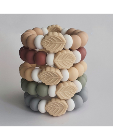 CHEWIES&MORE - Bracelet de dentition - Cool Leaf