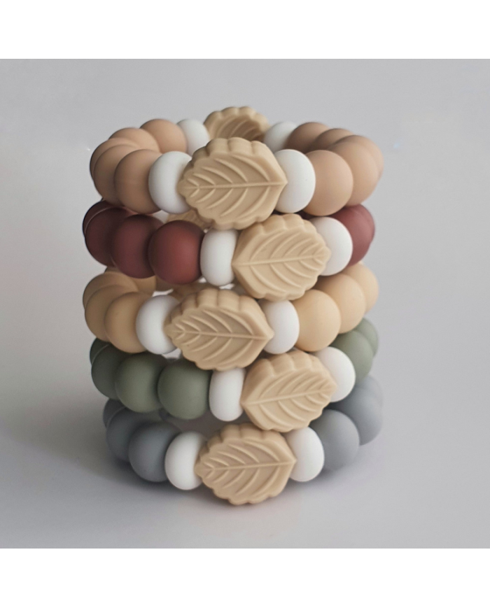CHEWIES&MORE - Bracelet de dentition - Cool Leaf
