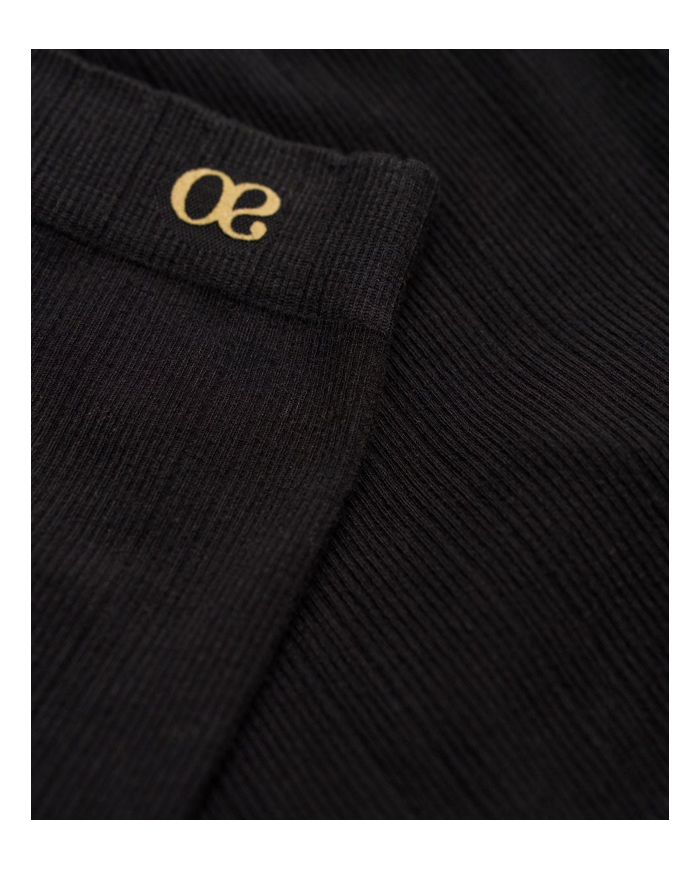 CACHE COEUR - Legging de grossesse - ZOE Noir