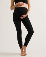 CACHE COEUR - Legging de grossesse - ZOE Noir