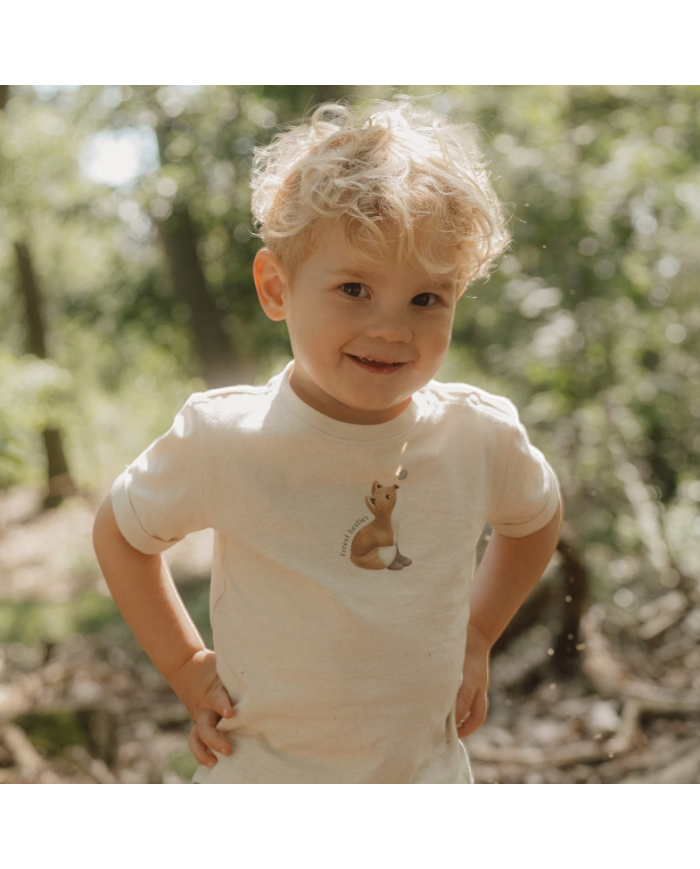 LITTLE DUTCH - T-shirt Renard - Forest Friends