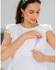 SERAPHINE - Blouse de grossesse et allaitement - ABIGAIL