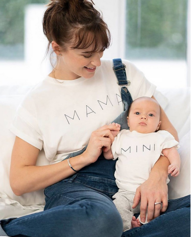 SERAPHINE - T-Shirt Mama et Mini - ALBA