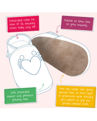 INCH BLUE - Chaussons anti- glisse - CLEMENTINE