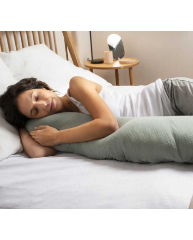 DOOMOO - Coussin de grossesse - Tetra jersey vert