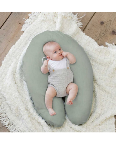 DOOMOO - Coussin de grossesse - Tetra jersey vert