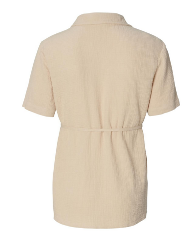 NOPPIES - Blouse de grossesse manches courtes - PEPEP - Light sand NOPPIES - Blouse de grossesse manches courtes - PEPEP - Light sand
