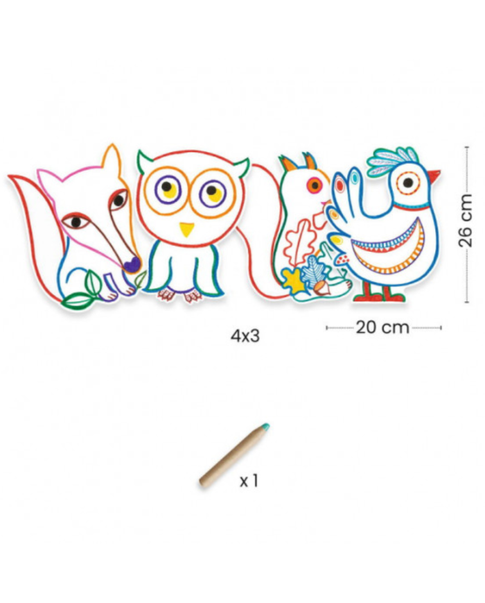 copy of DJECO-Coloriages à révéler familles de la forêt