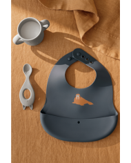 LIEWOOD - Bavoirs en silicone - EMBER - Artic Sea