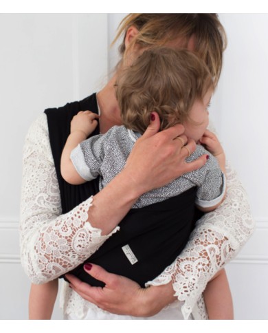 STUDIO ROMEO - Porte-bébé sans noeud  DUO - Noir