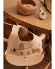 LIEWOOD - Set bol + cuillère - SPARIA - Rose