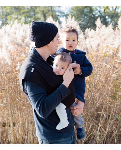 STUDIO ROMEO - Porte-bébé sans noeud  DUO - Noir