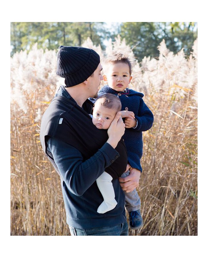 STUDIO ROMEO - Porte-bébé sans noeud  DUO - Noir