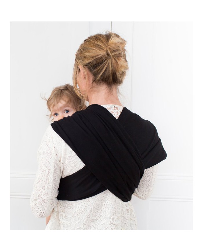 STUDIO ROMEO - Porte-bébé sans noeud  DUO - Noir