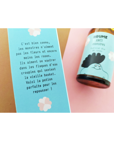 PAMELA LOOPS - Brume Anti-Monstres à l'Eau Florale de Roses Bio