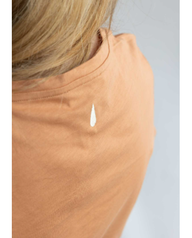 MILK AWAY - T-Shirt d'allaitement "Pretty Womum" - Terracotta MILK AWAY - T-Shirt d'allaitement "Pretty Womum" - Terracotta