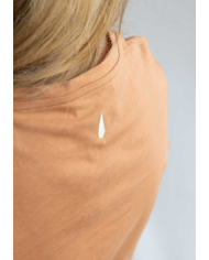 MILK AWAY - T-Shirt d'allaitement "Pretty Womum" - Terracotta