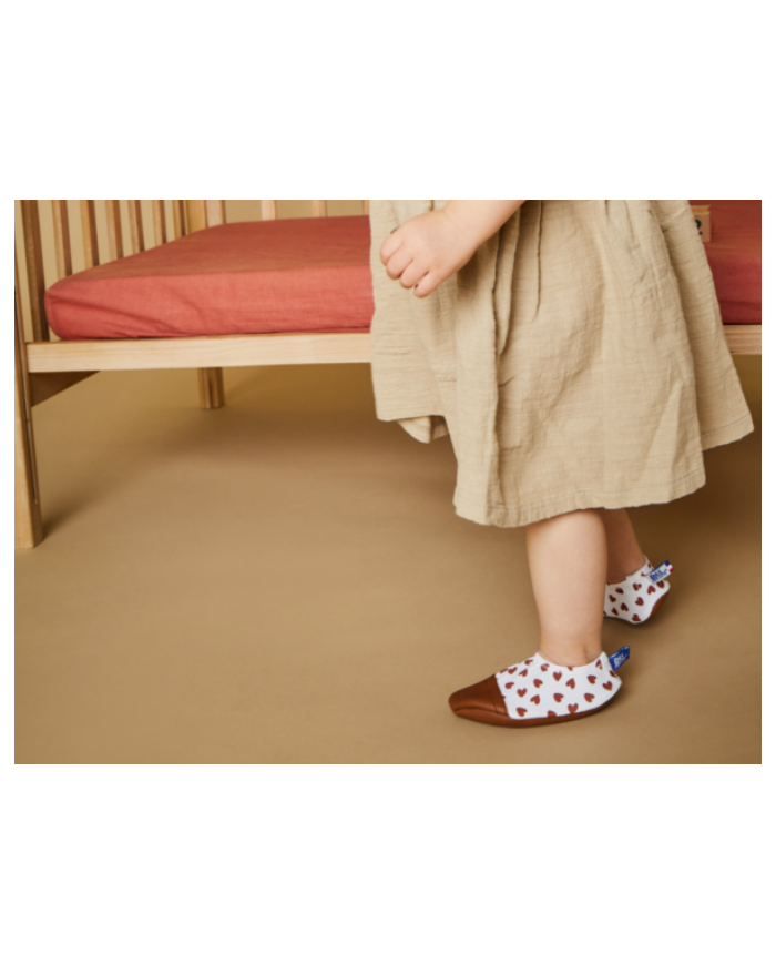 LES PAS PETITS - Chaussons tout-terrain - Les Petits Cœurs