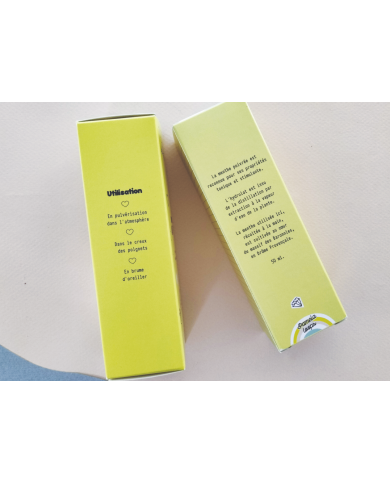 PAMELA LOOPS - Brume Anti-Peur à l'Eau Florale de Menthe Poivrée Bio