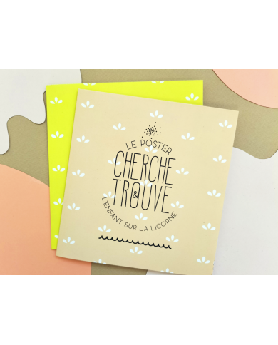 PAMELA LOOPS - Poster "Cherche et trouve" - Marraine