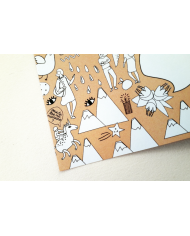 PAMELA LOOPS - Poster "Cherche et trouve" - Marraine