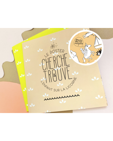 PAMELA LOOPS - Poster "Cherche et trouve" - Marraine
