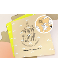 PAMELA LOOPS - Carte jeux de demande pour le parrain