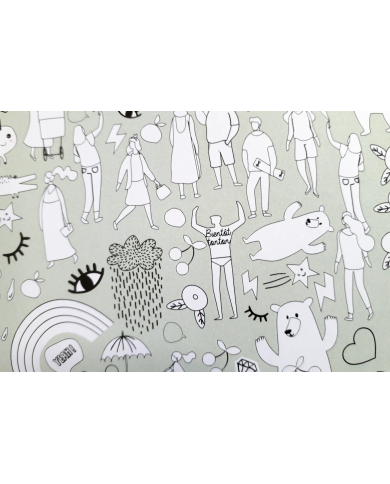 PAMELA LOOPS - Poster "cherche et trouve" - Tonton