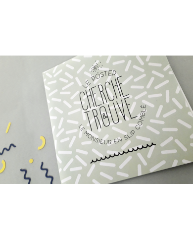 PAMELA LOOPS - Poster "cherche et trouve" - Tonton