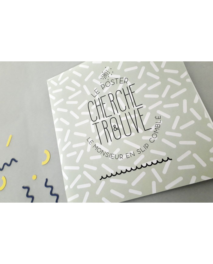 PAMELA LOOPS - Poster "cherche et trouve" - Tonton