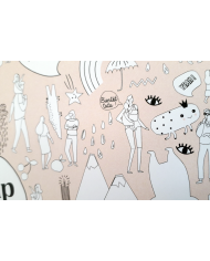 PAMELA LOOPS - Poster "cherche et trouve" - Tata