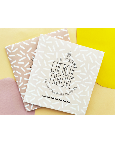 PAMELA LOOPS - Poster "cherche et trouve" - Tata