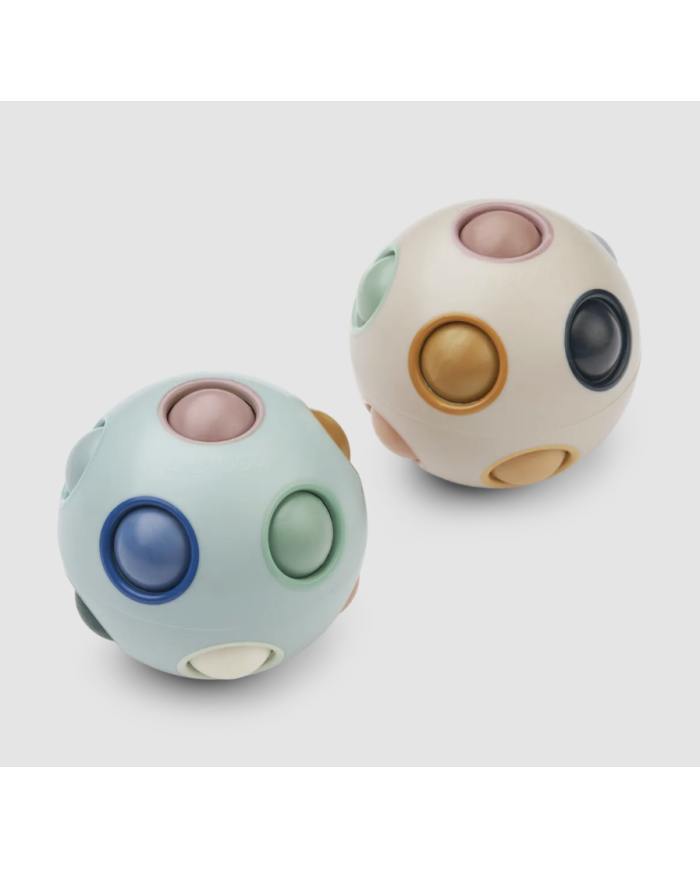 LIEWOOD - Balles Puzzle - Pack de 2 - Solene