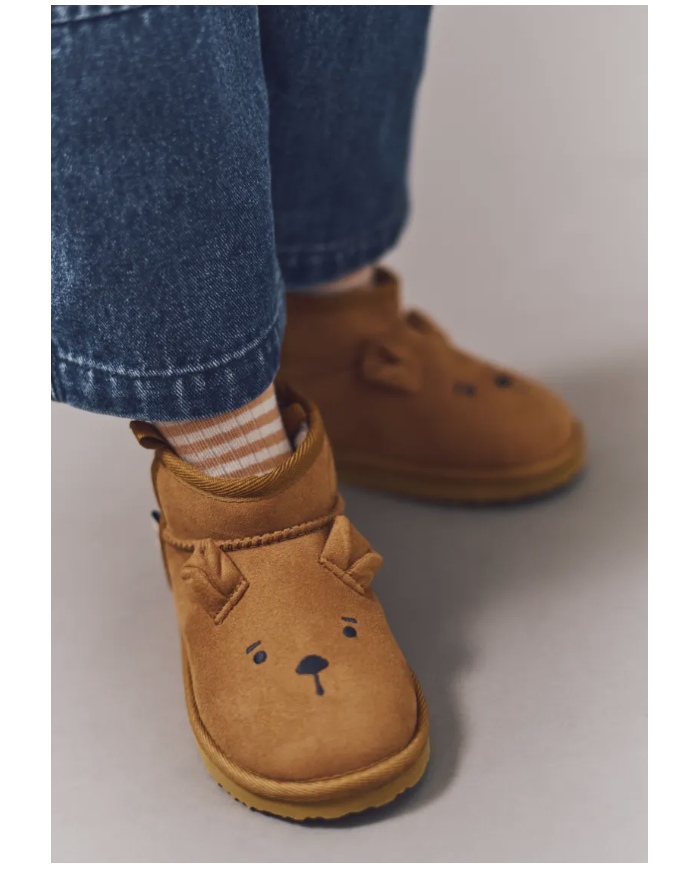 LIEWOOD - Chaussons Alban Bear - Caramel