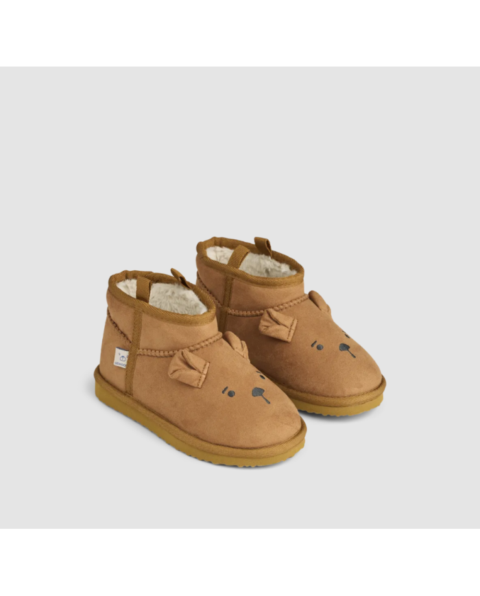 LIEWOOD - Chaussons Alban Bear - Caramel