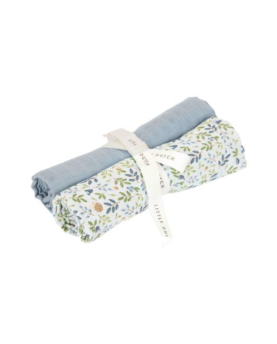 LITTLE DUTCH - Lot de 2 langes - Forest Friends