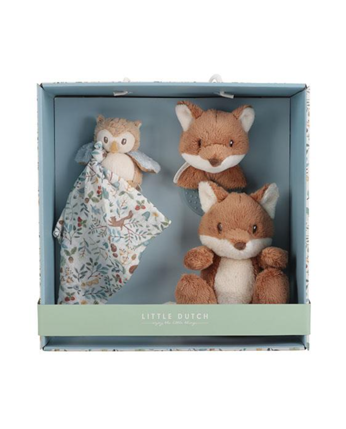 LITTLE DUTCH - Coffret cadeau de naissance - Forest friends